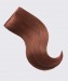 Dolago Clip in Human Hair Extensions Vibrant Auburn #33 Color 120g 7pcs/set