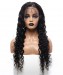Fake Scalp Pre-Plucked Water Wave Lace Front Wigs With 