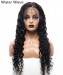 Dolago 13x6 Water Wave Lace Front Wigs Human Hair For Black Women 180% Transparent Lace Frontal Wig With Invisible Hairline Pre Plucked For Sale Raw Brazilian Lace Front Wigs Can Be Dyed Pre Bleached 