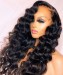 Dolago 2022 Fashion Loose Wave HD Lace Front Wig Pre Plucked 180% Undetectable Transparent Brazilian Front Lace Human Hair Wig For Black Women Glueless HD Lace Frontal Wig With Baby Hair With Invisible Hairline