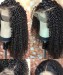 Dolago Undetectable Kinky Curly HD 13x6 Lace Front Human Hair Wigs Pre Plucked 130% Brazilian 3B 4A Curly Transparent Front Lace Wigs With Invisible Hairline For Black Women Natural HD Lace Frontal Wigs For Sale 