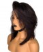 Light Yaki Straight Pre Plucked Full Lace Human Hair Wigs