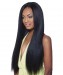 22 Inches Yaki Straight Full Lace Human Hair Wigs With Baby Hair 