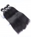 Dolago European Remy Hair Yaki Straight Human Hair Weave Bundles 3Pics Coarse Yaki Human Hair Extensions 10-30 Inches Yaki Bundles Sales 