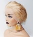 613 blonde short pixie wig online sales 