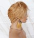 ombre short pixie lace front wigs for african american women 