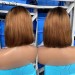 good quality ombre color short lace front human hair bob