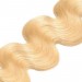 Dolago Body Wave Human Hair Weave Bundles 4 Pcs 613 Blonde Color