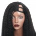 Kinky Straight U Part Human Hair Wigs For Black Women