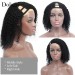 Best 3B 3C Kinky Curly U Part Human Hair Wigs For Women 
