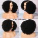 Best Dolago Hair Wigs U Part Afro Curly Wig With Baby Hair 