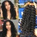 Dolago Brazilian Remy Human Hair Extensions Deep Wave 3Pics Brazilian Human Hair Weave Bundles Sale 10-30 Inches Brazilian Bundles Natural Color 