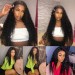 Dolago Brazilian Remy Human Hair Extensions Deep Curly Wave 3Pics Brazilian Human Hair Weave Bundles Sale 10-30 Inches Brazilian Bundles Natural Color Can Be Dyed And Bleached 