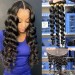 Dolago Hair Weaves  Loose Wave Human Hair Extension 3Pcs Natural Looking Brazilian Human Virgin Hair Bundles For Black Women Natural Color Can Be Dyed And Bleacked