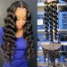Dolago Hair Weaves  Loose Wave Human Hair Extension 3Pcs Natural Looking Brazilian Human Virgin Hair Bundles For Black Women Natural Color Can Be Dyed And Bleacked