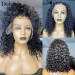 online wig store 100% Brazilian curly hd full lace wigs hot sale 