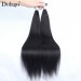 Dolago Straight Keratin Fusion Hair Extensions Remy Micro Ring Cuticles Nail I Tip Hair Extension 100 Pieces For One Set