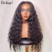 Loose Wave HD Lace Closure Human Hair Wigs For Women