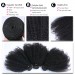 Dolago HAIR Peruvian Afro Kinky Curly Hair Weave 4B 4C 100% Natural Hair Weave 3Pieces