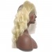 Dolago 360 Lace Frontal Closure with 3 Bundles Body Wave 613 Blonde Color 