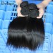 Dolago European Remy Human Hair Bundles Straight Human Hair Weaves Natural Color 3Pics Human Hair Extensions 10-30 Inches Bundles Sales 
