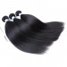 Dolago Brazilian Virgin Hair Yaki Straight 360 Lace Frontal With 3 Bundles Natural Color
