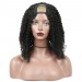  Kinky Curly U Part Human Hair Wigs For Women Online Sale 