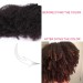 Dolago African Afro Kinky Curly Clip In Human Hair Extensions Brazilian 100% Human Virgin Hair 120g/Set 4A 4C Afro Curly Clip Ins For Black Women Sale Online