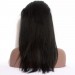 Dolago Yaki Straight Brazilian Human Hair 360 Lace Frontal With Natural Hairline