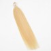 good blonde color micro link human hair extensions for women 