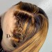 T Part Ombre Wigs Body Wave 250% Density 