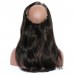 Dolago Straight Brazilian Remy Human Hair 360 Lace Frontal With Natural Hairline