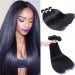 Dolago Brazilian Remy straight human hair bundles Natural Color 3Pics 10-30 Inches brazilian straight hair bundles for sale