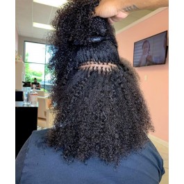 Curly hair extensions i tip hotsell