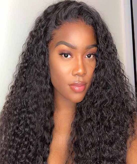 Best Deep Curly Full Lace Human Virgin Hair Wigs For Black Women 150%  Brazilian Curly Full Lace Wig Human Hair Pre Plucked With Baby Hair Can Be  Dyed And Bleached Sale Online