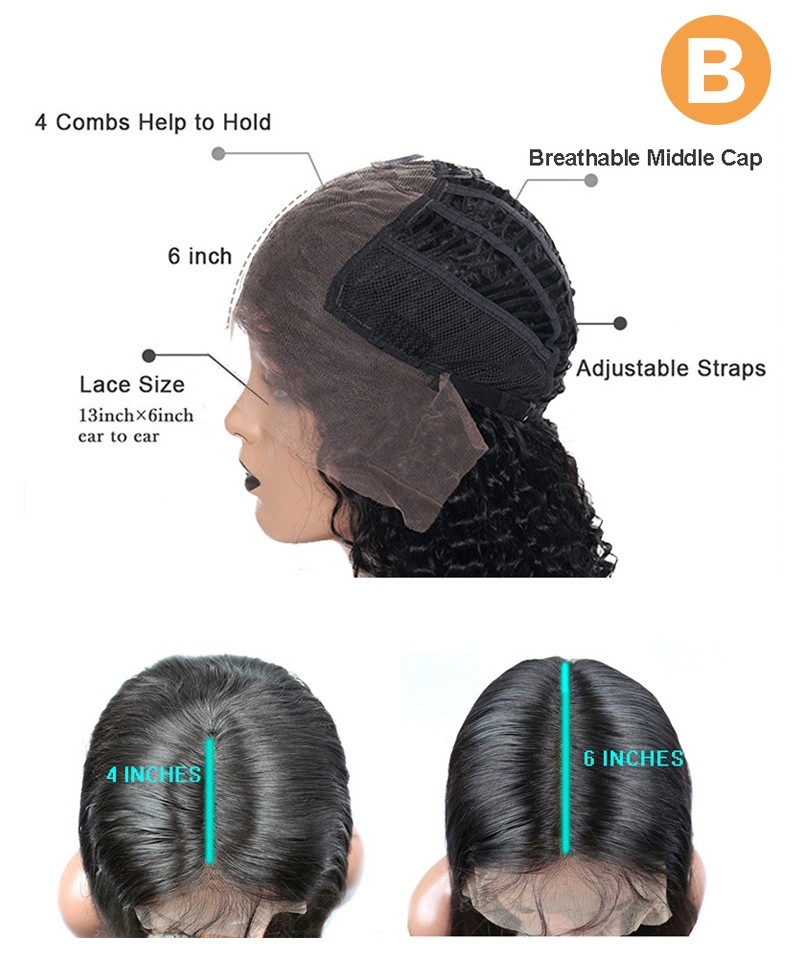 Dolago Light Yaki Lace Front Wigs Human Hair With Baby Hair 150 Density Glueless 13X6 Lace Frontal Wig Pre Plucked For Black Women Best Quality Brazilian Human Virgin Hair Frontal Wigs Sale