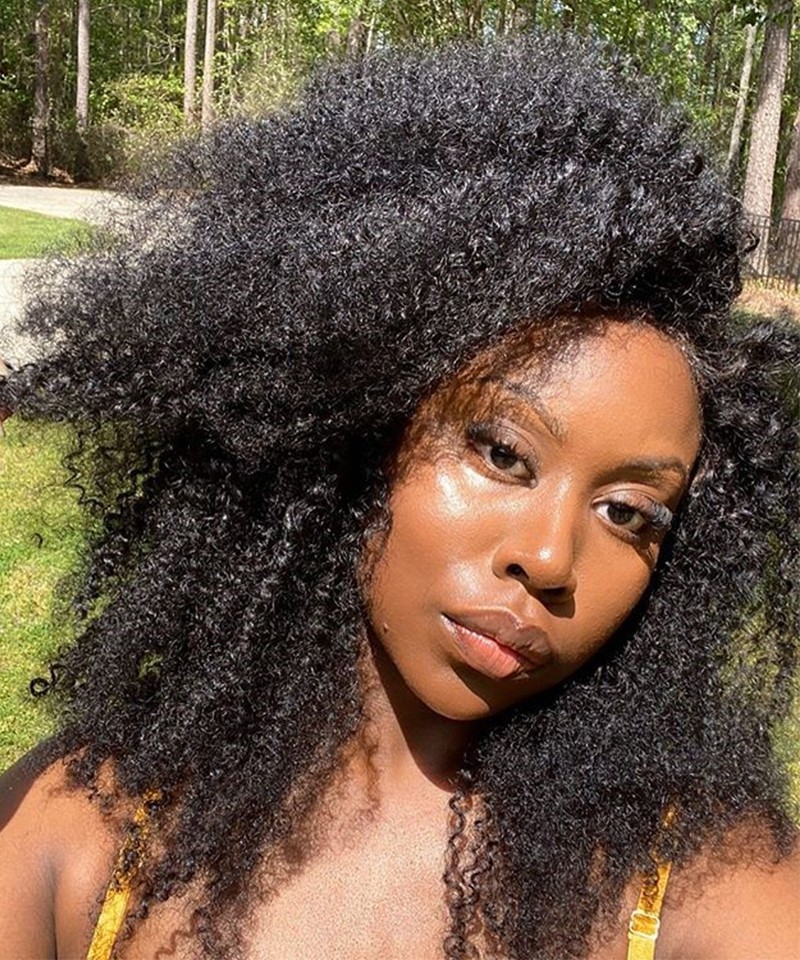 lace frontal afro