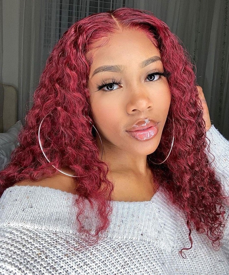 ❤️CANDY RED 22” OMBRÉ Lace Front Wig *NWT*❤️ s-l400.jpg main image 2