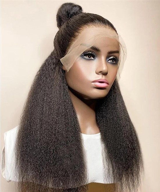 Dolago 180 Cheap Light Yaki Straight 360 Lace Front Brazilian Human Hair Wigs For Black Women High Quality 360 Full Lace Wig Pre Plucked With Baby Hair Transparent 360 Lace Wig Pre