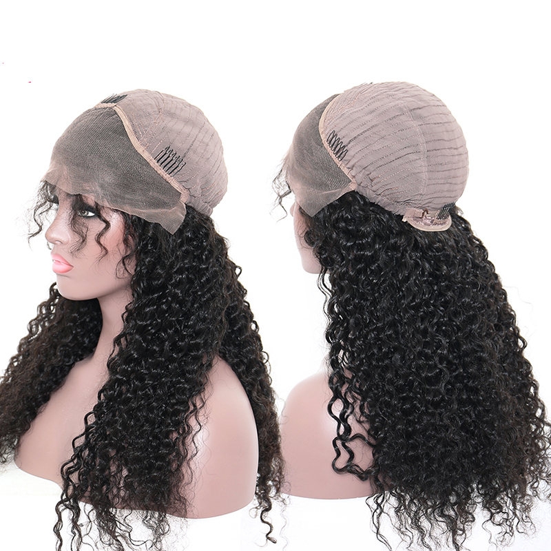 high quality lace front human hair wig for black women