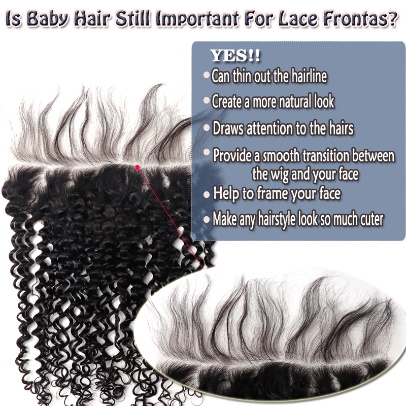 Dolago HD Crystal Lace Frontal Closure With Natural Baby Hair Pre Plucked 13x4 4x4 HD Swiss Lace Frontal Closure For Women Deep Curly Brazilian Human Hair Melt Clear Frontals Bleached The Knots On Sale