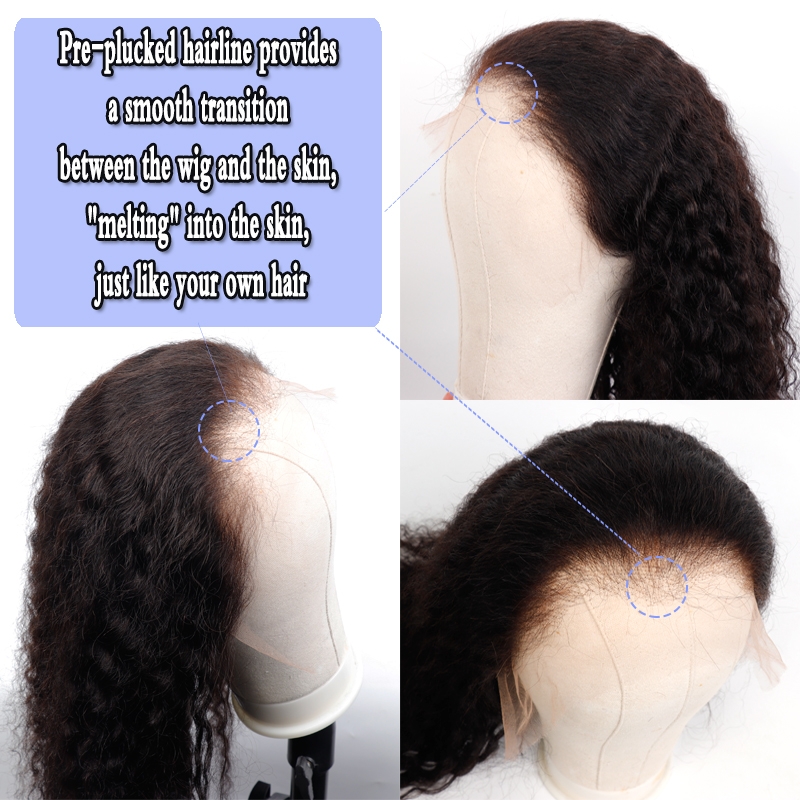 pre plucked 13x6 lace front wig for black women