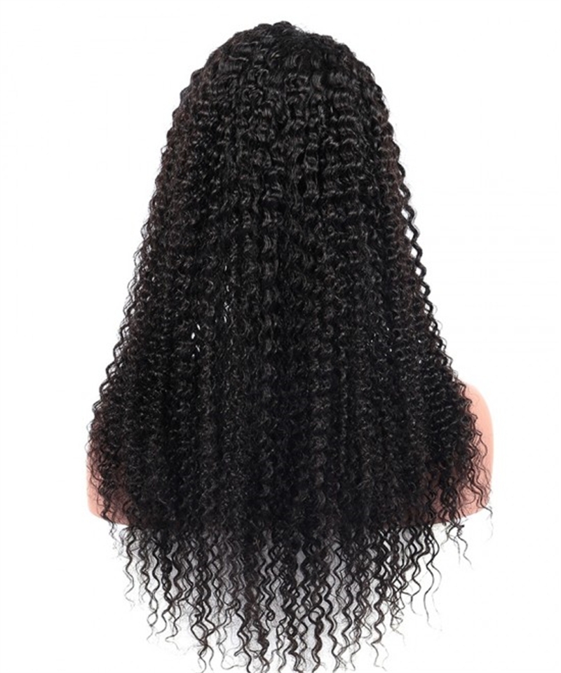 Dolago Glueless Kinky Curly 13x4 Lace Front Wigs Human Hair Pre Plucked For Sale 180% 3B 4A Curly Braided Lace Front Human Hair Wig With Baby Hair High Quality Brazilian Frontal Wigs Pre Bleached Free Shipping