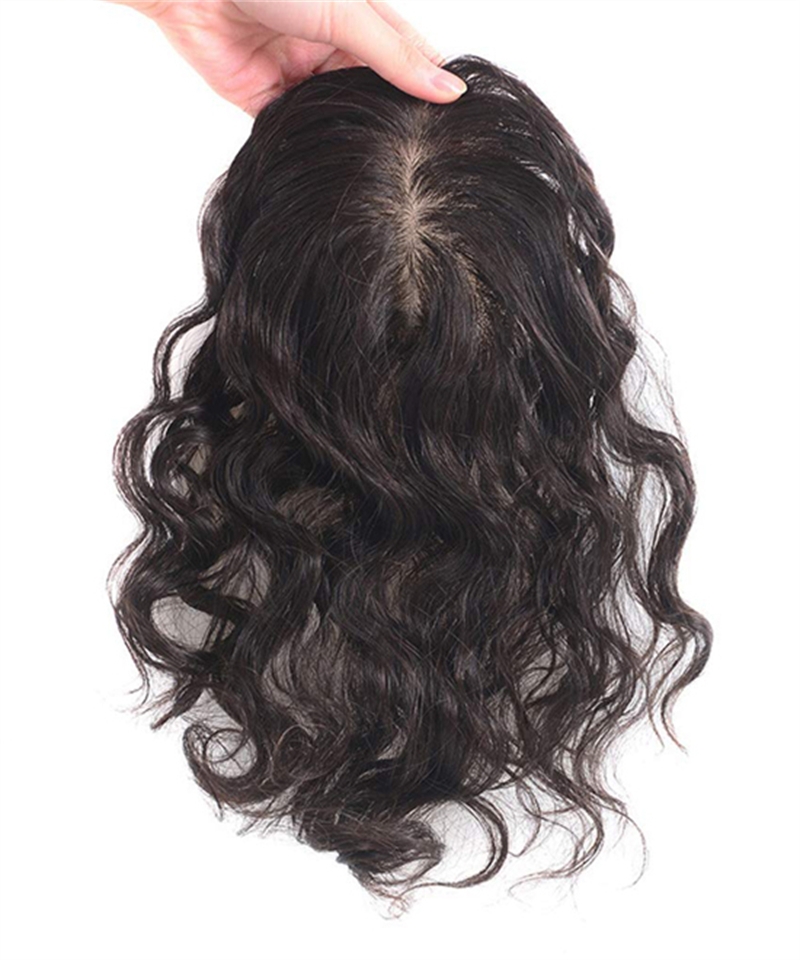 Dolago 3.5x5.5 Inch Natural Wave French Lace Closure Topper Hair Extensions For Women 100% Virgin Human Hair Clip Ins Hairpiece Top System For Sale Online