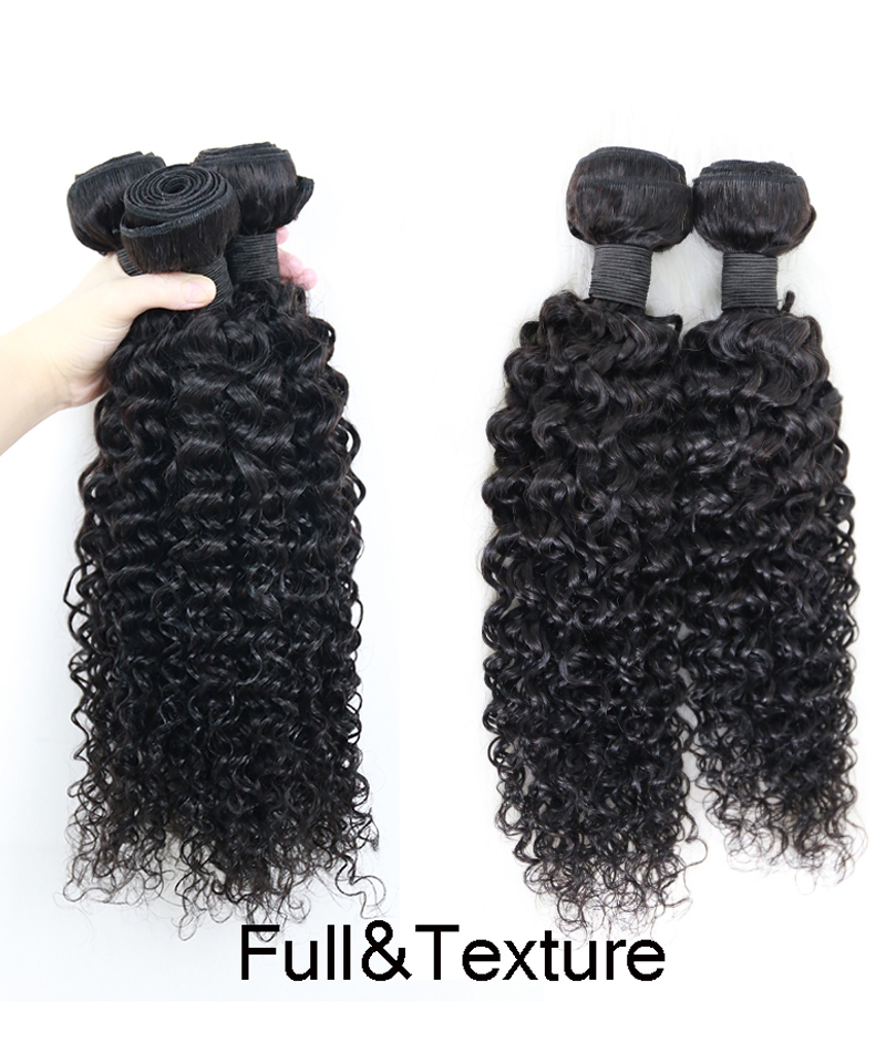 Dolago High Quality Deep Curly Bundles Virgin Human Hair Extensions For Women 100 g/set Natural Brazilian Bundle Braiding Hair Vendors with Wholesale Price Hot Sales Online