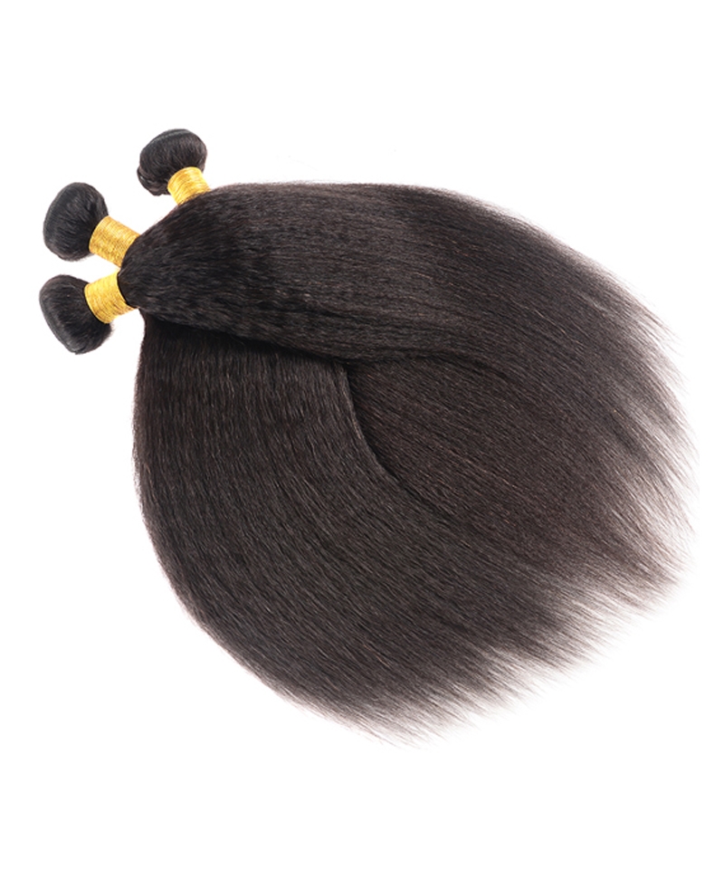 Dolago Light Yaki Straight Bundles Hair For Women Best Brazilian Human Hair Bundles With Wholesale Price Cheap Remy Hair Extensions Bundles Of Hair Sale Online Shop