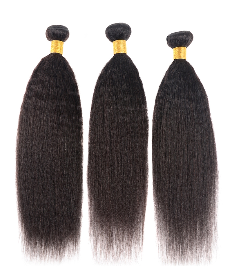 Dolago Light Yaki Straight Bundles Hair For Women Best Brazilian Human Hair Bundles With Wholesale Price Cheap Remy Hair Extensions Bundles Of Hair Sale Online Shop