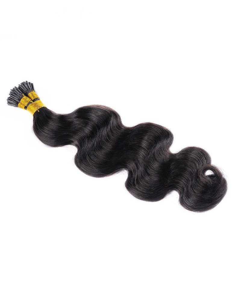 Dolago Atlanta Body Wave I tip Extensions For Women High Quality Itip Hair Extensions For Black Hair With Silicone Rings 100 Pieces/set Brazilian Human Hair Extensions Wholesale Price Supplier Sales Online 