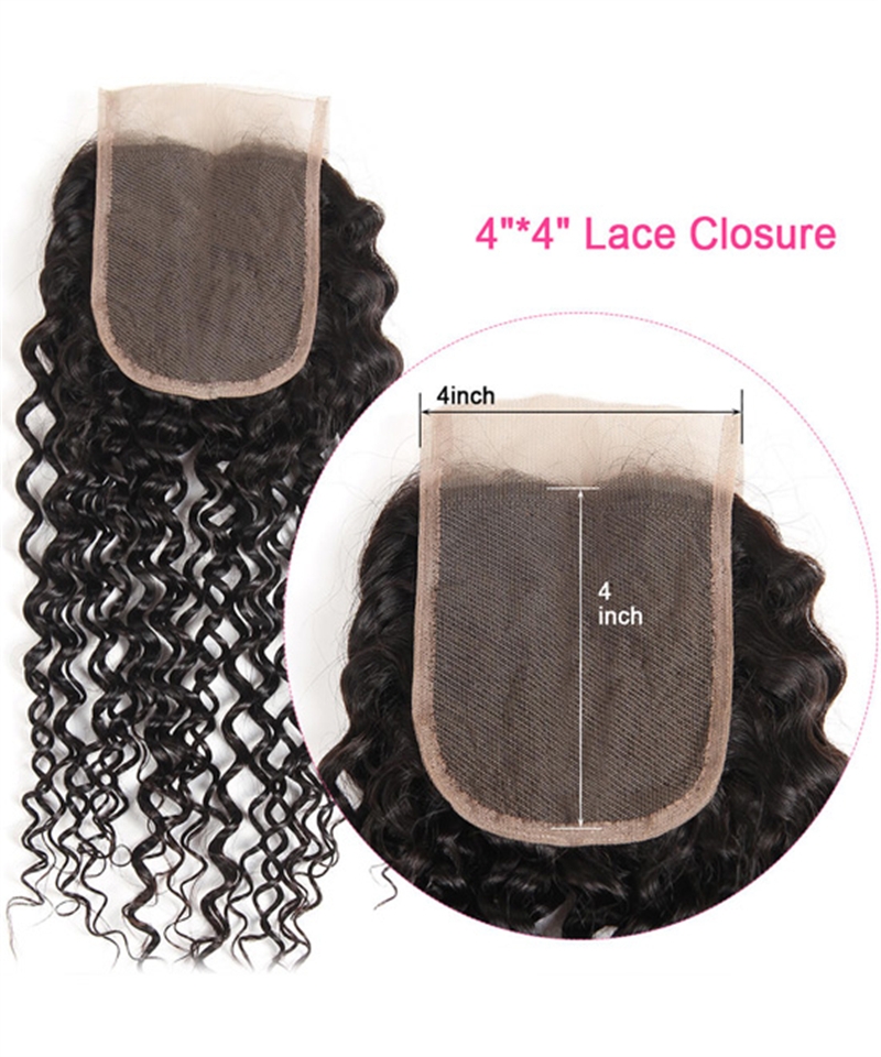 Dolago 3A 3B Kinky Curly Bundles With Closure For Women Brazilian Human Hair 3 PCS Kinky Curly Bundles With Closures 12A Grade For Salon Bundles And Closure Wholesale Vendor Online Shop