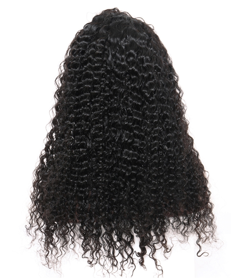 Dolago 150% Deep Curly 360 Lace Frontal Wig Pre Plucked With Baby Hair Glueless RLC 360 Lace Front Human Virgin Hair Wigs For Black Women Cheap 360 Lace Wig Pre Bleached With Natural Hairline Online